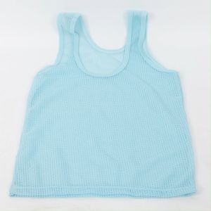 เสื้อกล้ามมีรูเด็กอ่อนสีล้วนผ้าค็อตตอน 100% หน้าร้อนใส่เย็นสบาย ใส่เสื้อกล้ามนี้นะ จะได้ไม่ร้อน