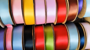 ComBo 5m Rybang Lụa Sating hai mặt 25cm( hàng loại đẹp mềm dầy) Hình Thật.