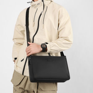 New Casual Mens Oxford Cloth Crossbody Bag Large Capacity Commuter Single Shoulder Backpack Fashion Versatile Tablet Bag