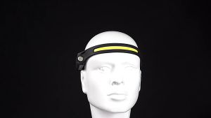 Senter Kepala LED COB+XPE Sensor Gerak Tangan Anti-Air 5 Lighting Modes Headlamp Flashlight Motion Sensor USB Rechargeable Waterproof