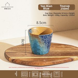 MODERN SWEETHOME | Colorful Glazed Ceramic Cup