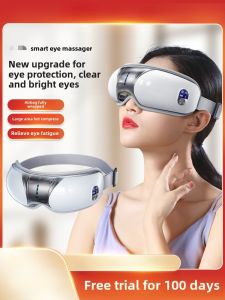 Eye Massage Instrument Vibration Double Wrap-around Airbag Pressure Hot Compress Massager Bluetooth Music Relax Eye Care