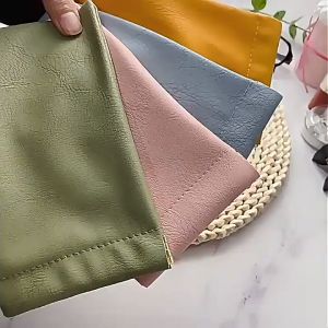 Túi da PU đựng mắt kính phụ kiện chống trầy xước chống nước chống ẩm