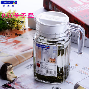 Lemeiya Bình Nước Lạnh Thủy Tinh Bình Nước Mát Dày Dặn Mùa Hè Bình Mỏ Vịt Ấm Trà Dung Tích Lớn Chịu Nhiệt Cao Ấm Đun Gia Dụng