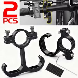 2PCS Motorcycle Hook Hanger Aluminum Alloy Scooter Bag Holder Helmet Gadget Universal E-bike Luggage Bracket Moto Accessories Parts