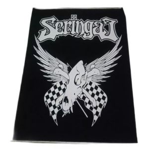 BACKPATCH BAND SERINGAI UNTUK DIJAHIT DIBELAKANG JAKET