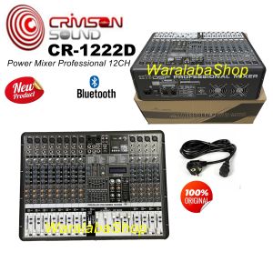 POWER MIXER CRIMSON CR-1222D DSP 100% SESUAI GAMBAR
