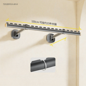 BIREN | Invisible Foldable Wall Mounted Drying Rack