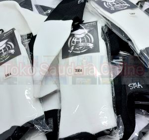 1 Lusin (12Pasang) Kaos Kaki Anak Sekolah SD SMP SMA Poliester Kaos Kaki Sekolah Murah Berkualitas