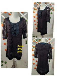 Dress wanita coklat