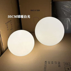 Outdoor Waterproof LED Globe Light Remote Control Charging Colorful round Ball Lamp for Garden Lawn Decoration Modern Style