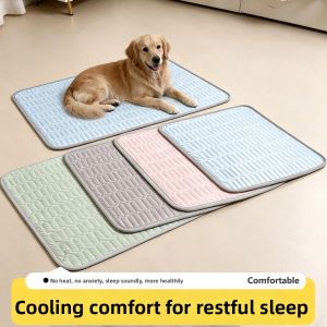 Non-slip Cool Ice Silk Pet Mat