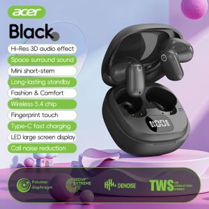 [Official Acer Genuine Product] Ohr501 Wireless Bluetooth Headphones In-Ear Design Comfortable to Wear for Sports Running Fitness Compatible with Mobile Phones Tablets Laptops Multi-Device Recommended as a Gift for Loved Ones