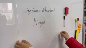 Magnetic Whiteboard | Wall-Mounted Dry Erase Board for Office School & Home