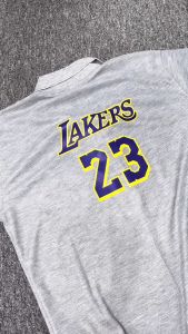 T shirt Kaos Polo Shirt Logo LAK NUMBER 23 Distro - Kaos Kerah Pria Lengan Pendek M L XL XXL