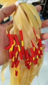 ยางแบน แบบเชือก และ แบบเอ็น ราคาต่อ 1 เส้น ยางชุด ยางสำเร็จ HT-506 ขนาด 1.0 มม. (ส่งจากไทย)