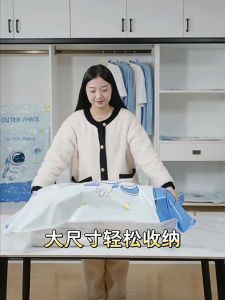 MODOFO Vacuum Bag Clothes Thicken Resealable Plastik Vacum Bag Travel Storage Bag With Electric Pump