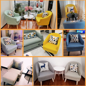 Nordic Style Detachable Sofa Leisure Living Room Hotel Office Internet Cafe Casual Sofa Small Household Type Bedroom