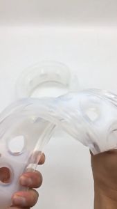 2Pcs Spring Buffer Transparan Stabilizer Mobil Dumper Karet Peredam Getaran Shock Mobil Buffer