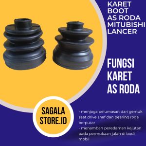 karet boot asroda cv joint mitsubishi lancer