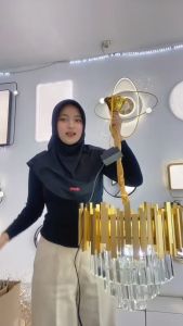 STARLIGHT: Lampu Gantung Rumah Kristal & Dekorasi Kamar Tidur