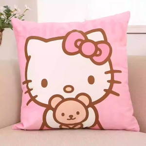Đệm Ghế Sofa HelloKitty Dễ Thương Hai Mặt Hoạt Hình Cho Phòng Ngủ Đệm Ghế Sofa Cotton Có Thể Tháo Rời Cho Mọi Mùa