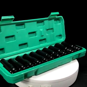 Mata Socket Extention Impact Socket 10 pcs 1/2 Inch Mata Sok Panjang 8mm - 24mm