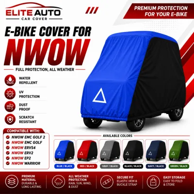 E-Bike cover NWOW EMC GOLF EMC GOLF 2 ERVS 4 ERV 2 NWOW WARRIOR NWOW EP2