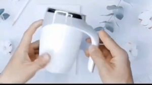 380MLLazy fully automatic mixing cup 304 stainless steel new office coffee thermos cup