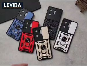 Case Infinix Zero 30 5G Case Robot Slide Kamera Protect Ringstand