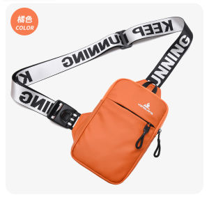 GStar Fashion Small Chest Bag Outdoor Sports Bag Women Men Mobile Phone Bag Trendy Ins Mini Shoulder Bag Waterproof Nylon Travel Belt Bag Crossbody Bag