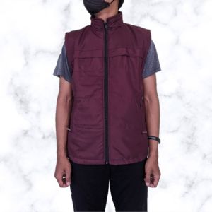 Jaket Rompi Polos Tebal / Jaket Rompi Murah Size Dewasa / Jaket Rompi Tebal Pelindung Dada