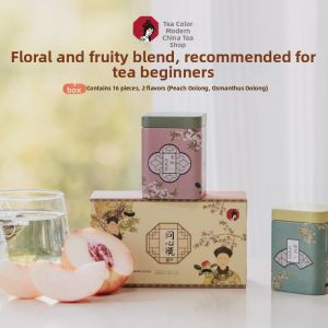 CHAYANYUESE | Peach and Osmanthus Multifunctional Tea Bags Suitable for Gift