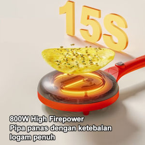 Promo Crepes Maker Alat Pembuat Crepes / Tacos / Pancake / Pizza Permukaan Pelat Tidak Lengket Free Aksesoris Piring Dan Mengocok Modern