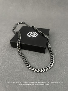 ZXS Fashion Retro Matte Cuban Necklace: A Stylish Choice for Men & Women