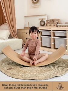 AGOX | Bàn Đứng Cân Bằng Trong Nhà Đồ Chơi Rèn Kỹ Năng Gỗ