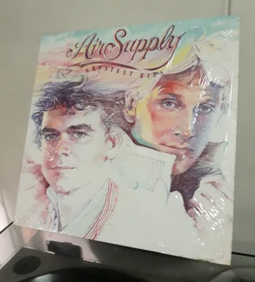 AIR SUPPLY - GREATEST HITS LP. US First Pressing Vinyl Record Plaka 80s Classics nm