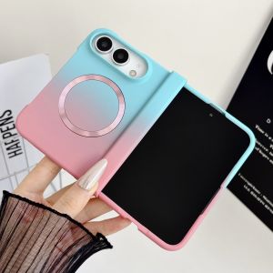 szhaiyu | For iPhone 18 Fold iPhone DuoMatte for Magsafe Gradient Color Contrast Case With Magnetic Hard PC Luxury Shockproof Cover