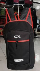Tas Ransel Mini Desain Elegan Poliester Hitam untuk Aktivitas Sehari-hari
