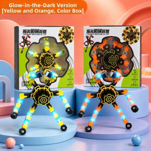 WEIBAI | Stress-Relieving Transforming Light-Up Fidget Spinner