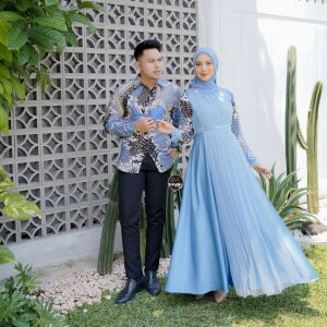Couple Gamis Cantika couple terbaru terlaris couple hajatan couple tunangan (TERPISAH)