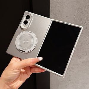 szhaiyu | 360 Stand Frosted for Magsafe Magnetic Phone Case for Samsung Galaxy Z Fold 8 Ultra 7 6 5 4 Wireless Charging Protective Cover