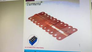Copper BusBar Connector for 3.2V Lifepo4 Battery 280Ah 310Ah 320Ah Use in 12V 24V 36V 48V 60V Uninterrupted Power Supply Turmera