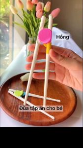 Đũa tập ăn cho bé - Đũa tập gắp 16.5cm