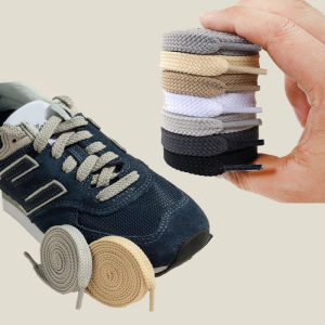 1Pair Thicken Solid Shoe laces Classic Flat Shoelaces for Athletic Running Sneaker Laces Shoes Boot 0.8 CM Width Shoelace String