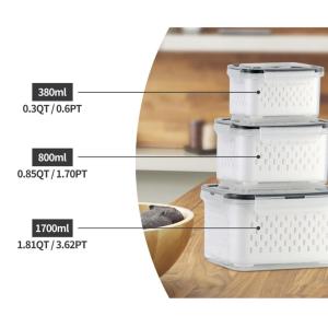 DIHUANTUO | Drain and Preserve Food Storage Box