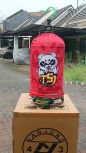 KERODONG FULL PRINTING SANGKAR LOVEBIRD - PANDA