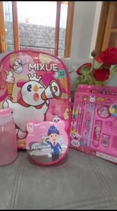 Tas ransel anak perempuan TK LED ( nyala ) tas 3D karakter LABUBU / mixue / unicorn kudaponi tas sekolah anak perempuan TK  mixue banyak bonusnya  Cocok untuk kado ulang tahun