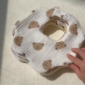 Mamibayi 1-4 Tahun Celemek Bayi Bib Bayi Bagus Halus Lembut Lucu Premium