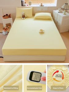 MENGWEIJUE | 100% Cotton Premium Quality Bed Sheet